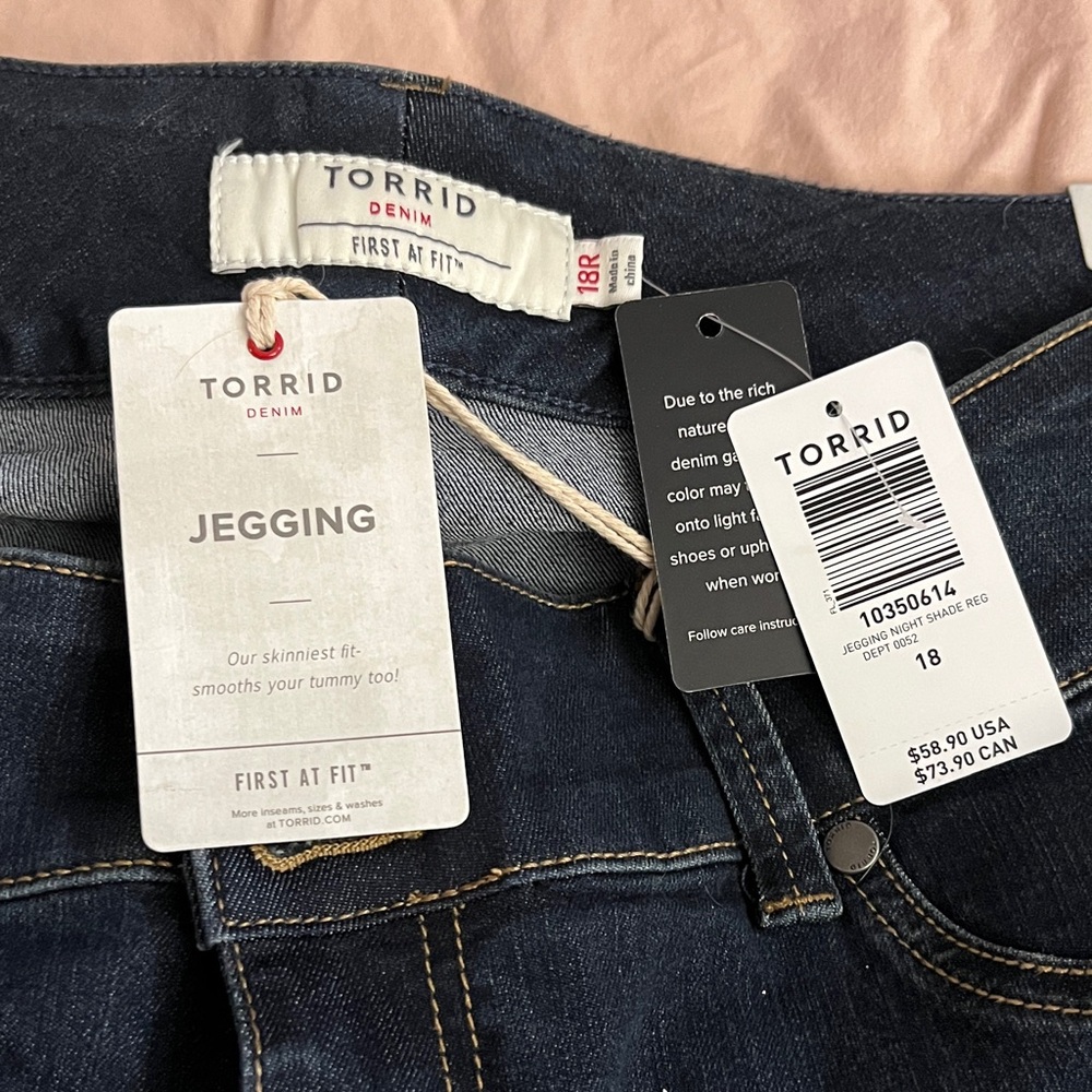Torrid Dark Indigo Denim Jegging